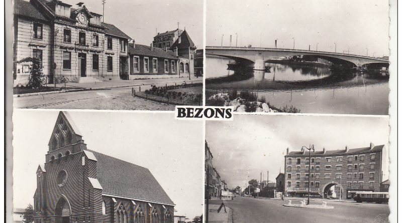 Ancienne carte postale de Bezons