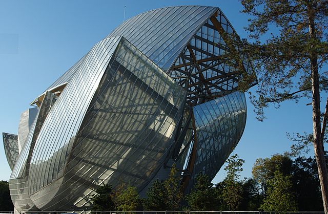 Photo de la Fondation Louis Vuitton au Bois de Boulogne à Paris