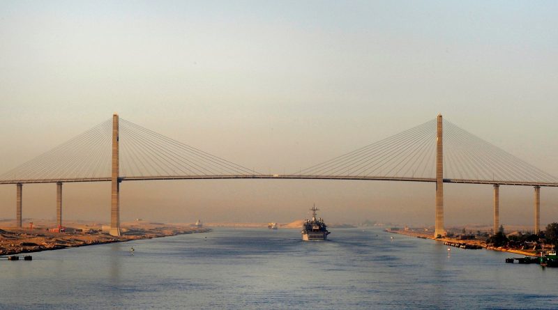 Photo du canal de Suez