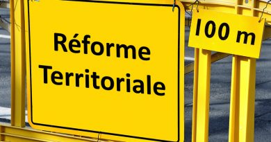 Affiche Avis de réforme territoriale!