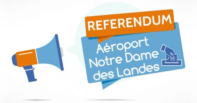 Annonce d'un référendum sur l'aéroport de Notre Dame des Landes