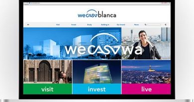 ecran d'ordinateur affichant le site de wecasablanca